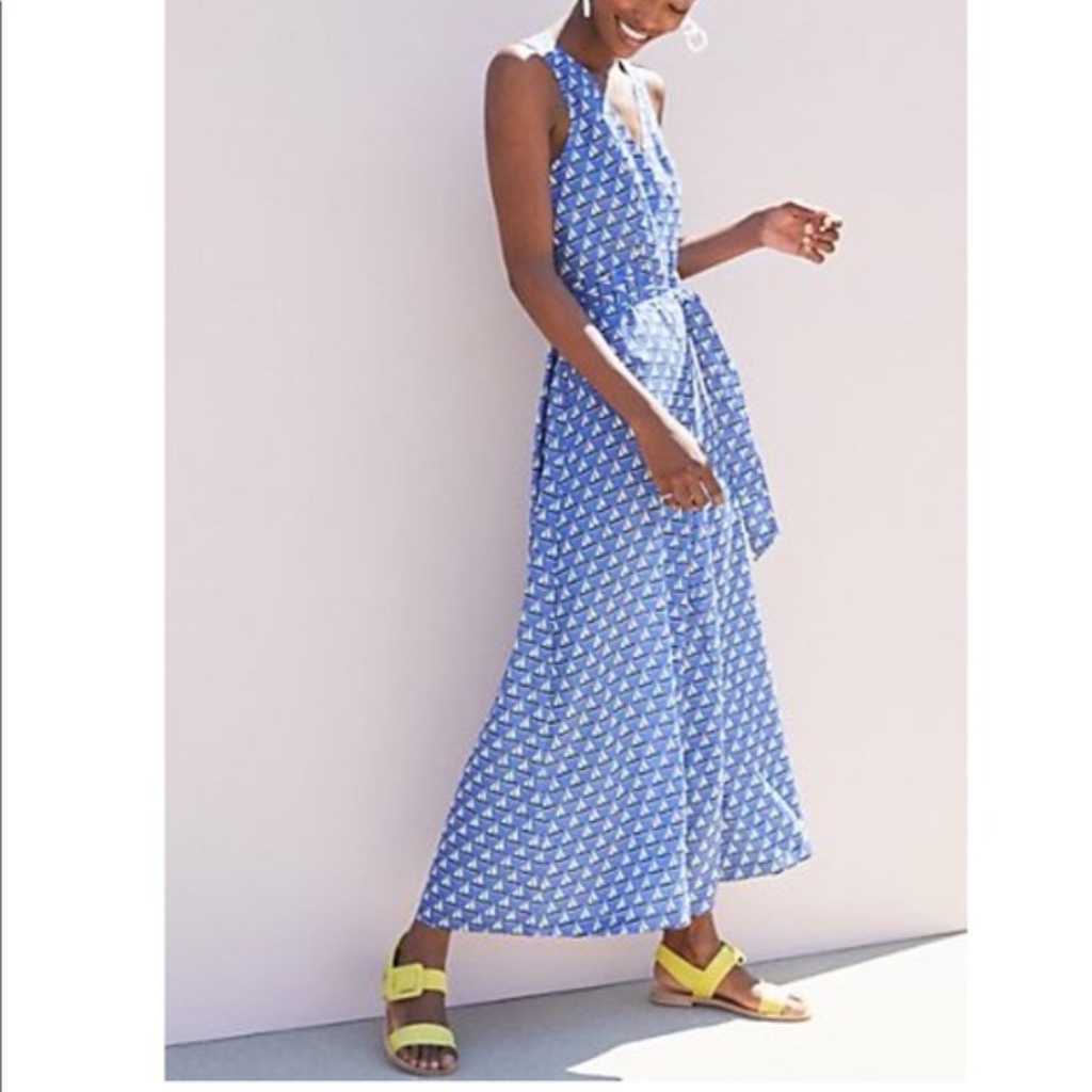 Anthropologie Eva Franco Sailboat Jumpsuit Size 4